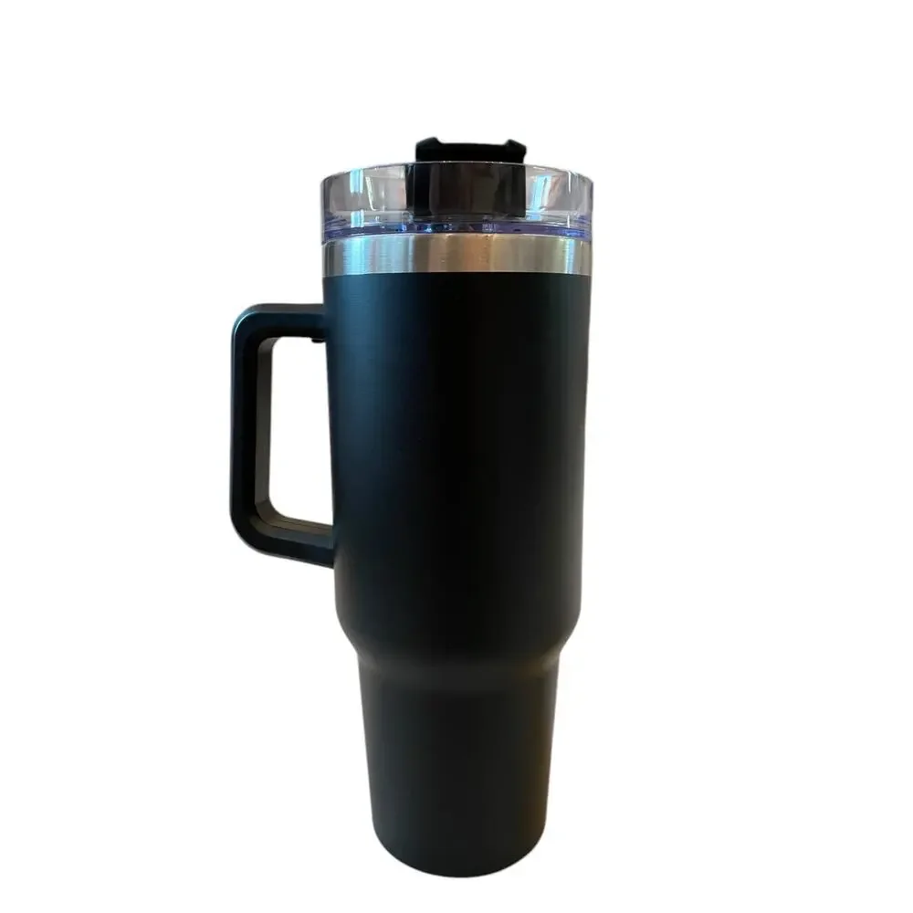 Victoria's Secret VSX Tumbler Black Quencher Stainless Steel Vacuum Insulated